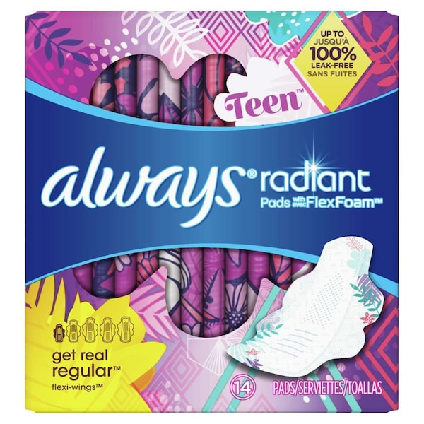 Always Radiant Infinity Teen Regular With Wings, PK168